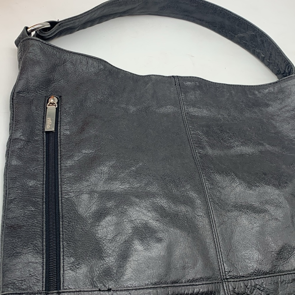 Hobo International Large Black Satchel Shoulder Bag BP5509E - Picture 3 of 15
